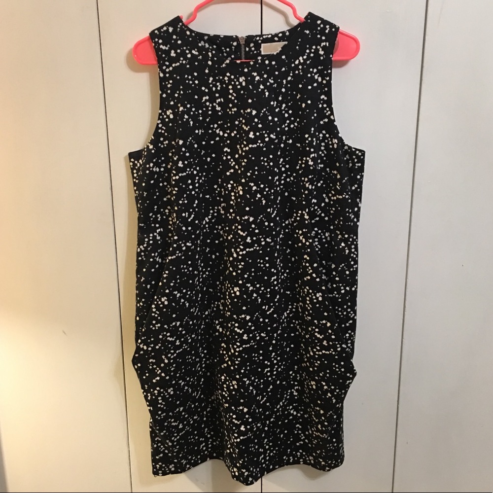 🦆 Speckled Black & White Michael Kors Dress
